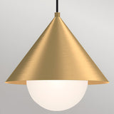 Remyck 1 Light Pendant - Brushed Gold