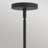 Remyck 3 Light Chandelier - Matte Black