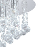 Almonte 4 Light Bathroom Ceiling Light - Chrome