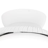 Aloha CCT Dimmable LED Ceiling Retractable Fan Light - White