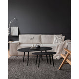 Aloran Nesting Side Tables Set of 2 - Black & Grey