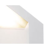 Alpine Outdoor LED Wall Light 6W 3000K - White