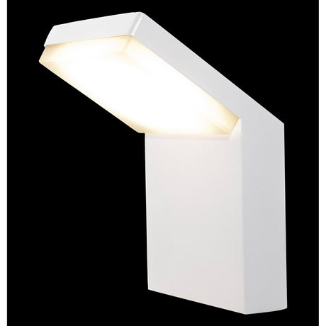 Alpine Outdoor LED Wall Light 6W 3000K - White