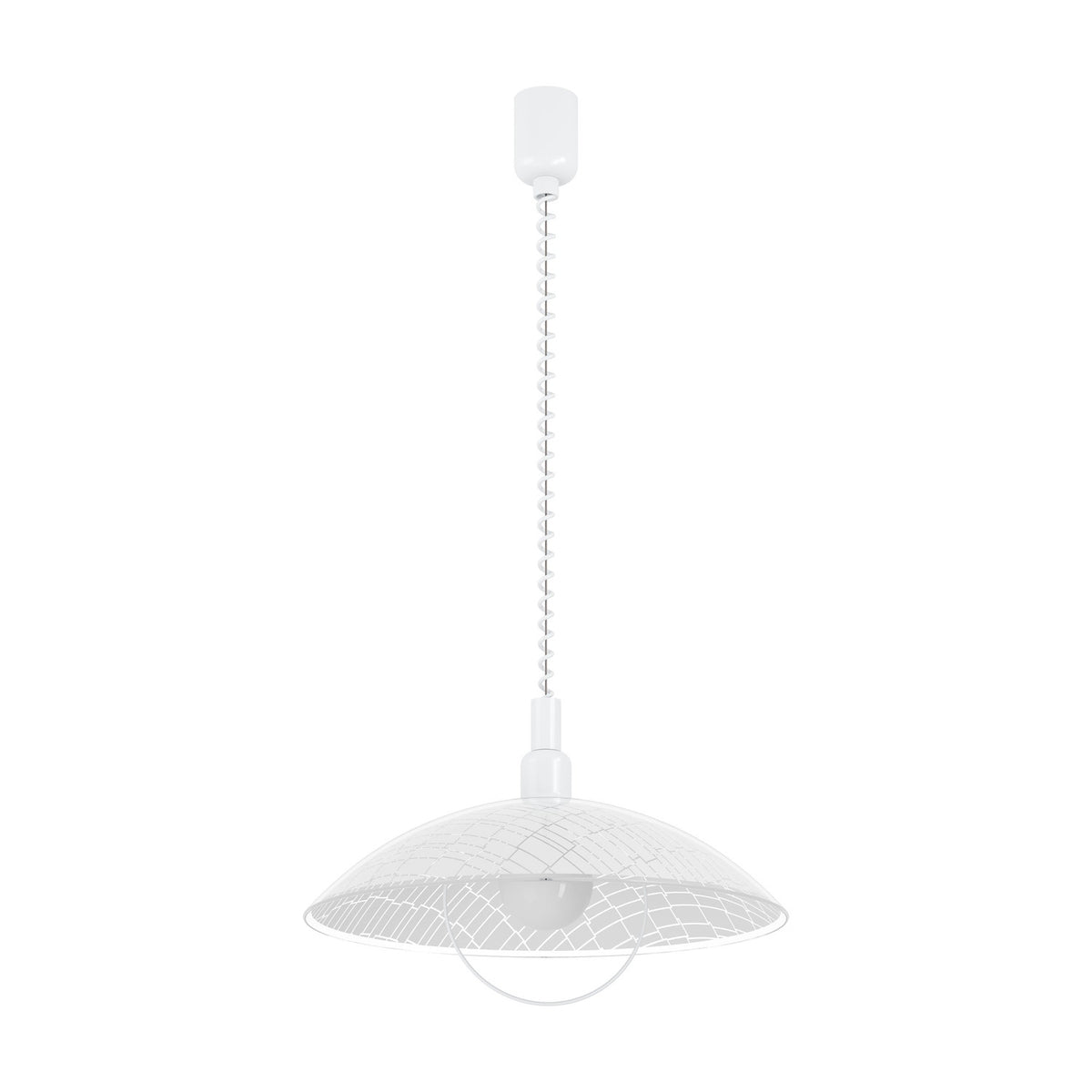 Alvez Glass Pendant Light - White