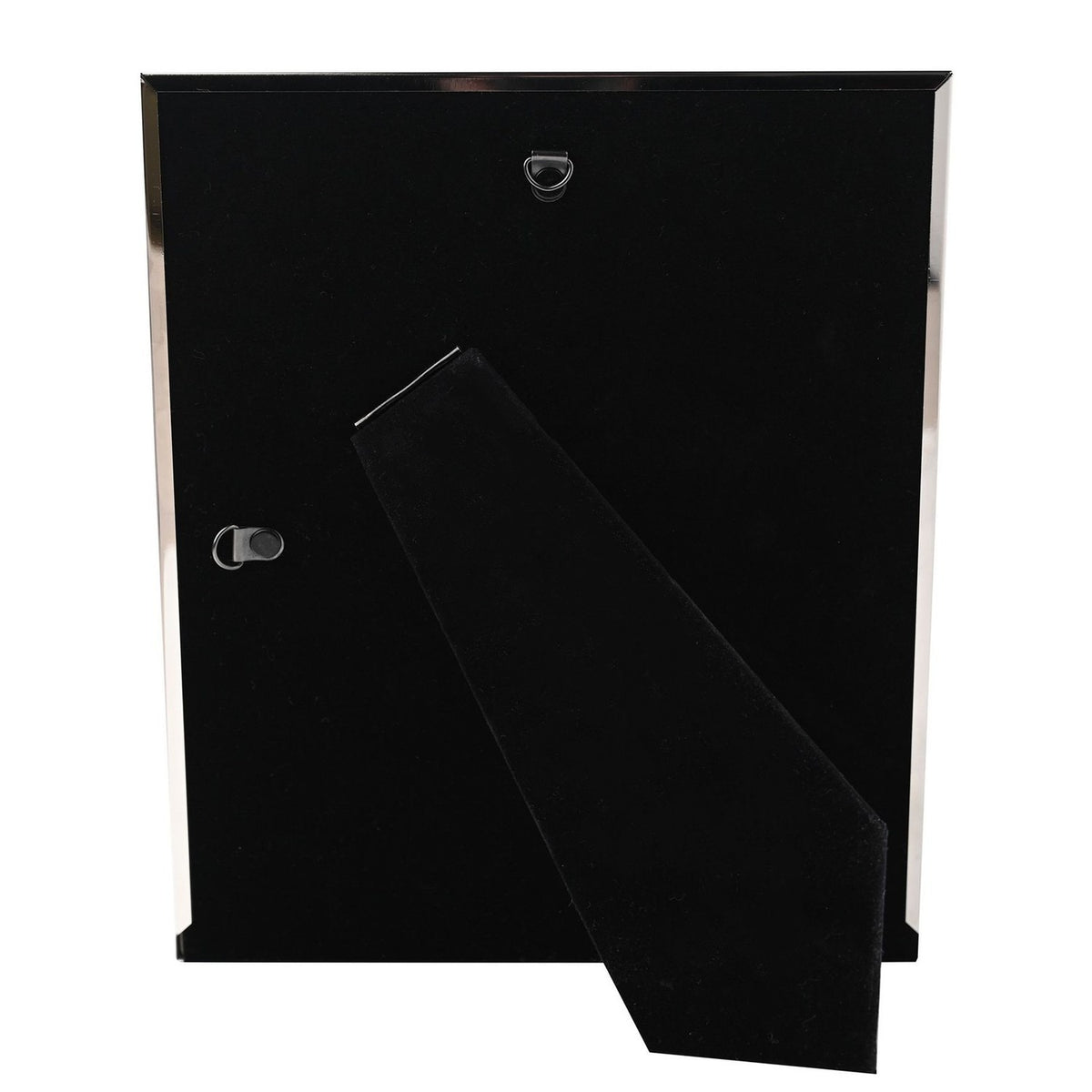 Arch Aperture Metal Photo Frame with Rings 10 x 8in - Silver