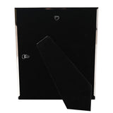 Arch Aperture Metal Photo Frame with Rings 10 x 8in - Silver