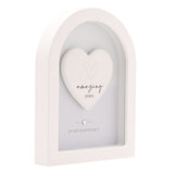 30 Years Pearl Anniversary Arch MDF Plaque 17.9cm - White