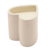 Always & Forever Heart Scented Candle with Holder - White