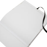 Beautiful Bride Textured Photo Album with Ribbon Tie - White