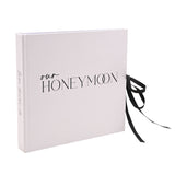 Our Honeymoon Photo Album with Ribbon Tie 6 x 4in - Pink