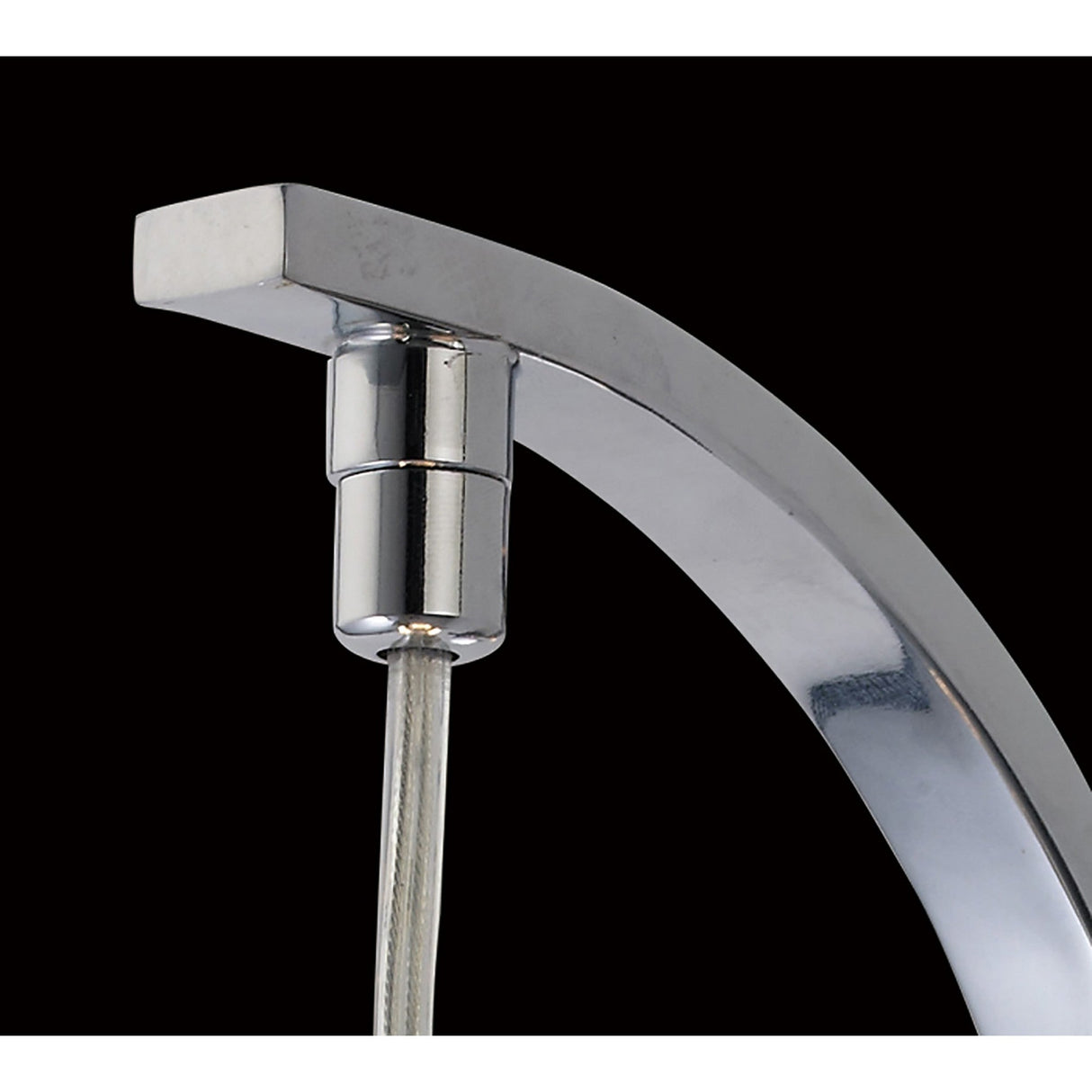 Amano 1 Light Crystal Wall Light With Switch - Chrome