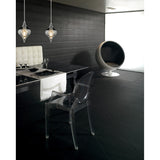 Amano 13cm 1 Light Crystal Pendant Light - Polished Chrome