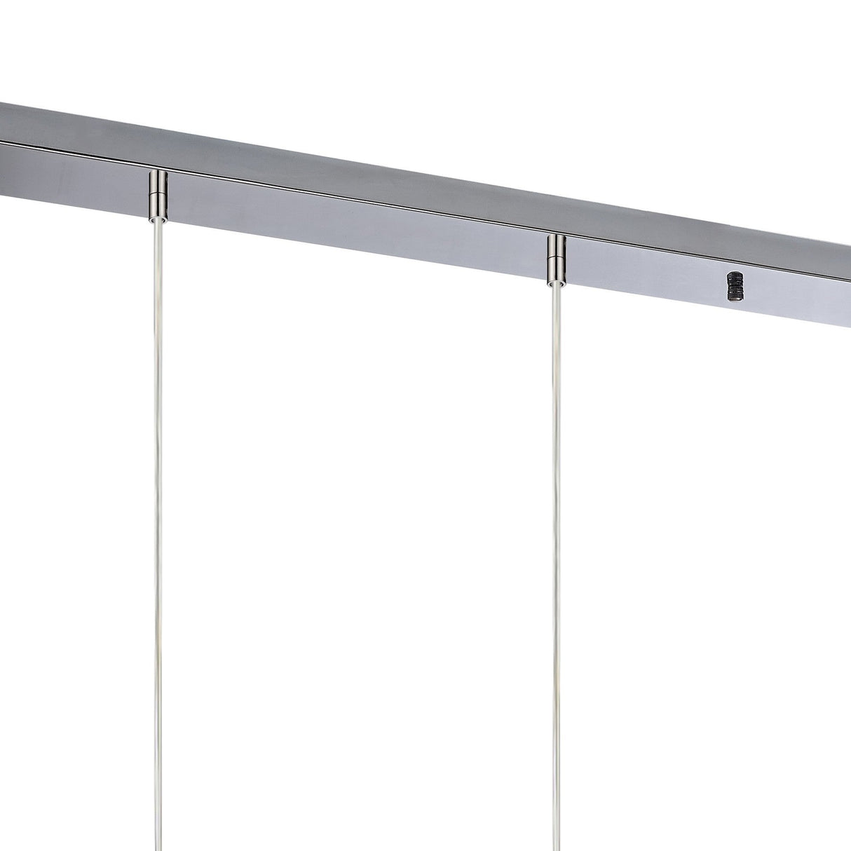 Amano 4 Light Crystal Bar Pendant Light - Polished Chrome