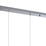 Amano 4 Light Crystal Bar Pendant Light - Polished Chrome