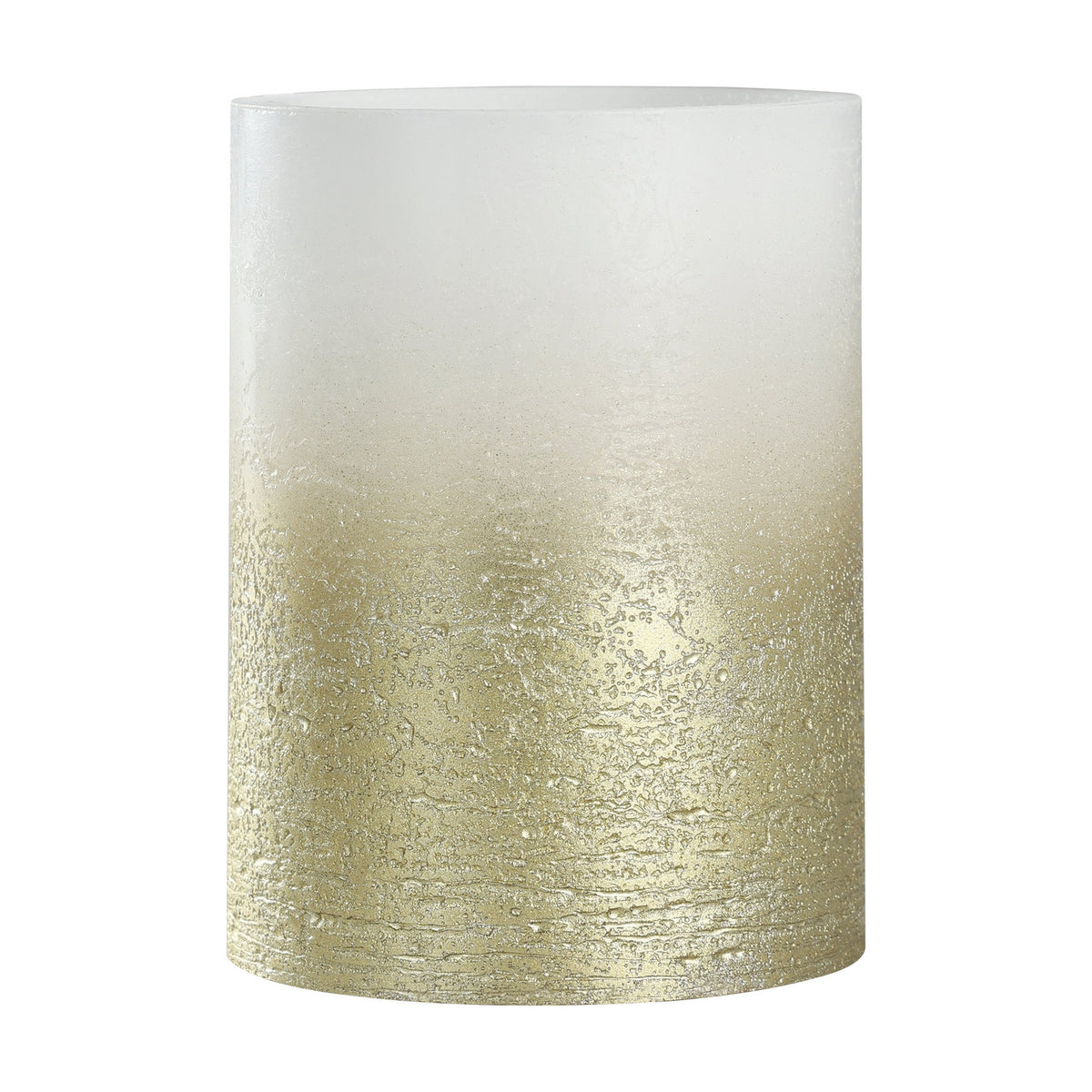 Amboriala LED Candle - White & Gold