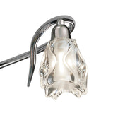 Amel 3 Light Semi-Flush Ceiling Light - Polished Chrome