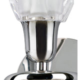 Amel 1 Light Wall Lamp - Polished Chrome