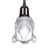 Amel 12cm 1 Light Pendant Light - Black Chrome