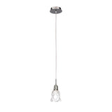 Amel 12cm 1 Light Pendant Light - Polished Chrome