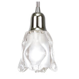 Amel 12cm 1 Light Pendant Light - Polished Chrome