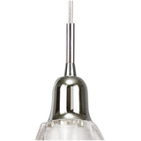 Amel 12cm 1 Light Pendant Light - Polished Chrome