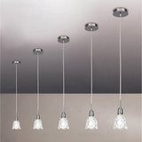 Amel 12cm 1 Light Pendant Light - Polished Chrome