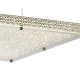 Amelia LED Crystal Suspension Light 44W 4000K - Chrome