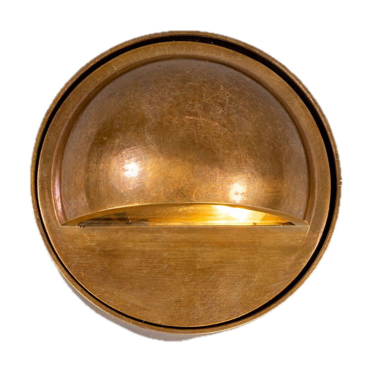 Ancona Brass Outdoor Wall Light IP65