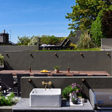 Ancona Brass Outdoor Wall Light IP65