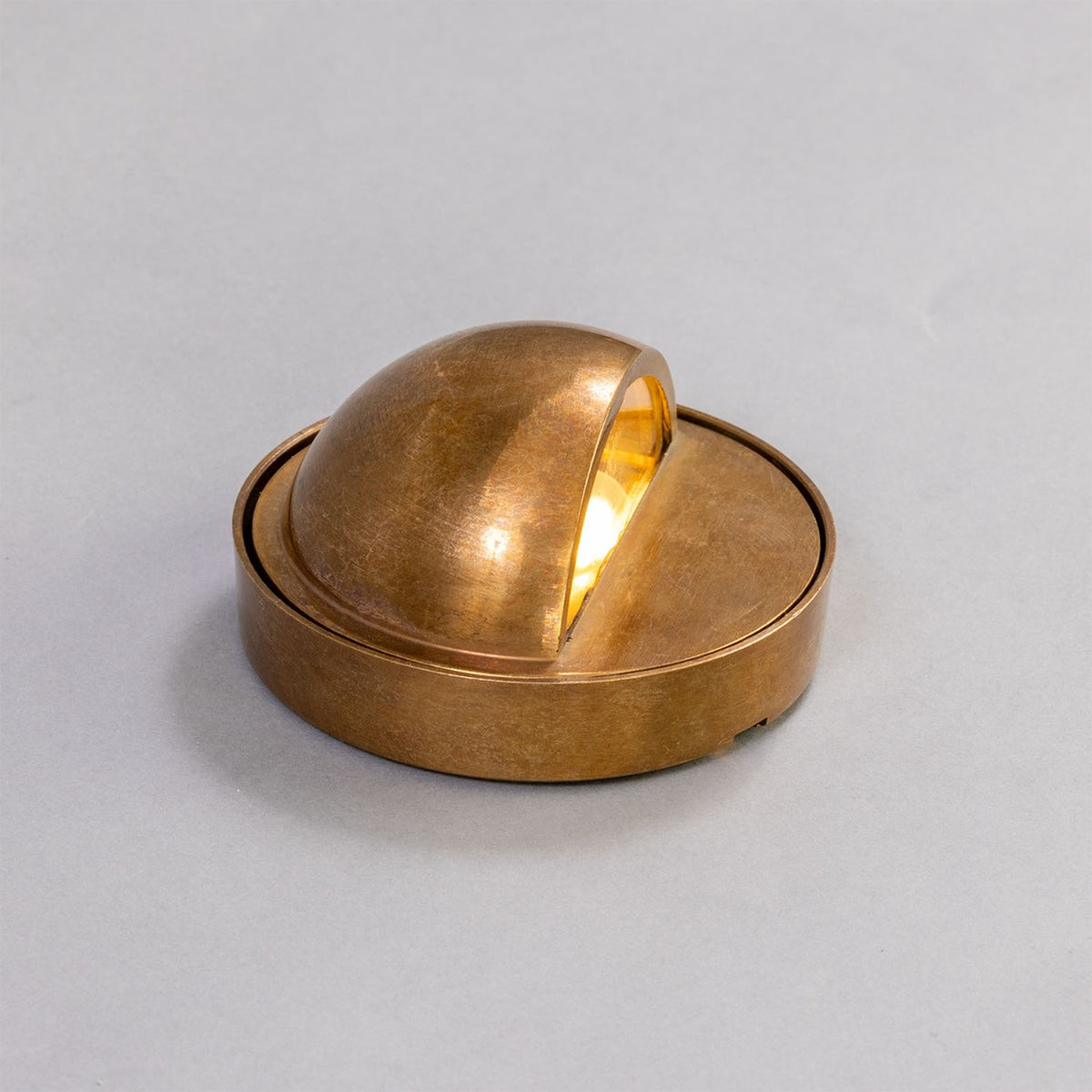 Ancona Brass Outdoor Wall Light IP65