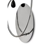 Andrea 2 Light Crystal Droplets Wall Light - Chrome With White Shade