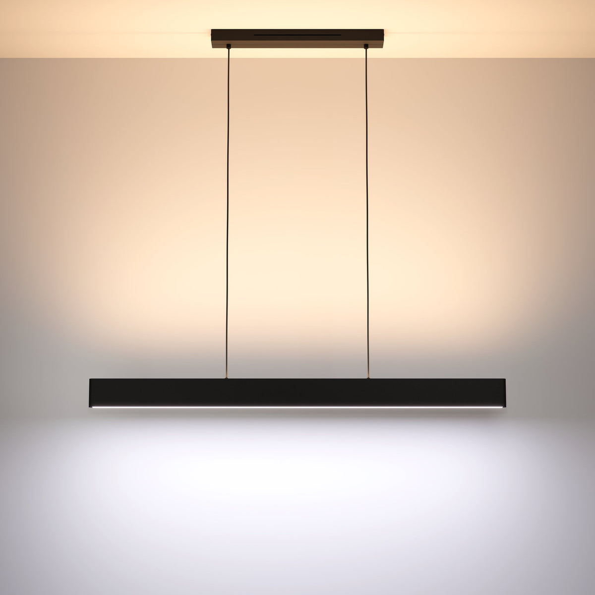 Andreas Smart Colour Changing Pendant Light - Black