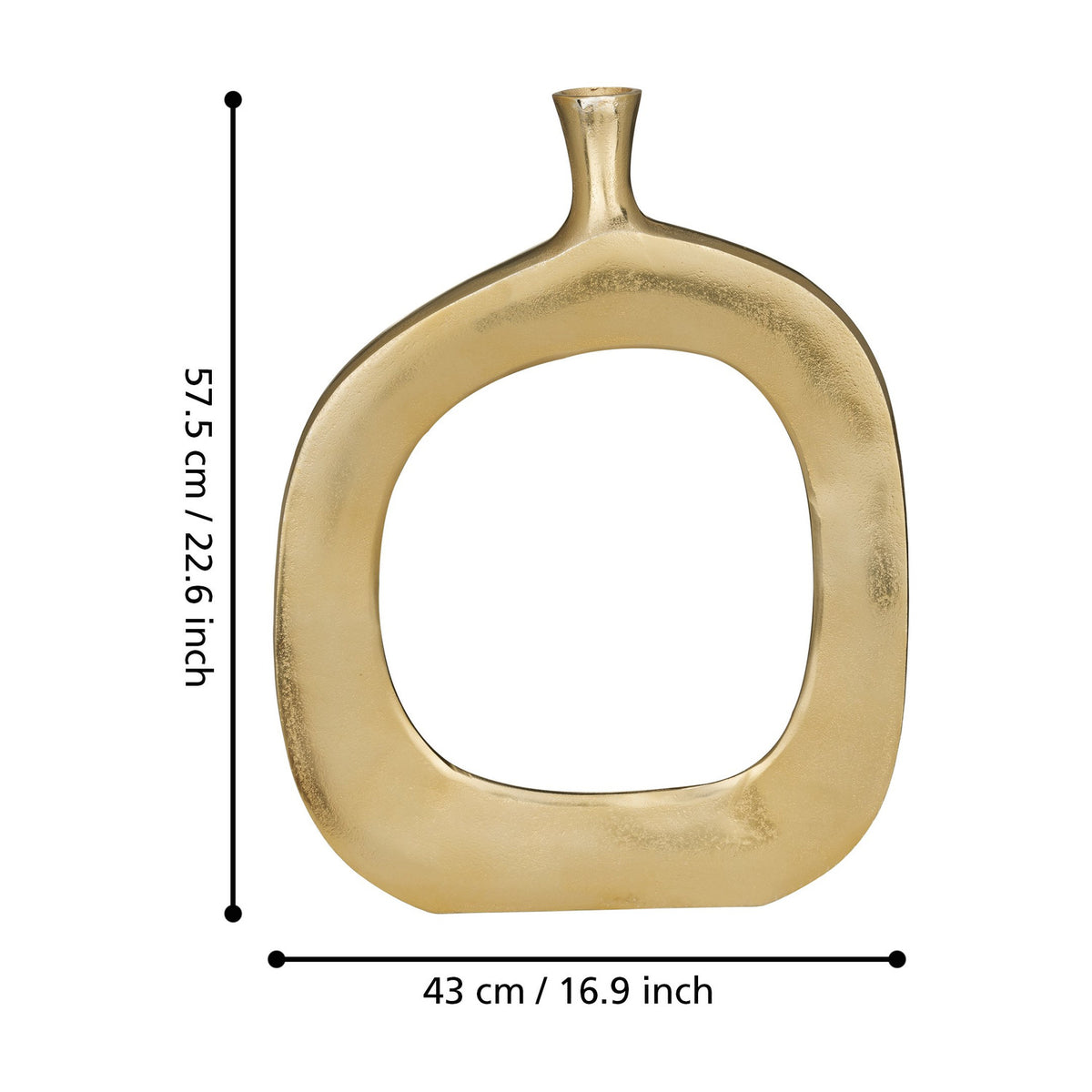 Ankarefo Vase 57.5cm - Brass