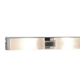 Arco 4 Light Flush Ceiling Light - Satin Nickel