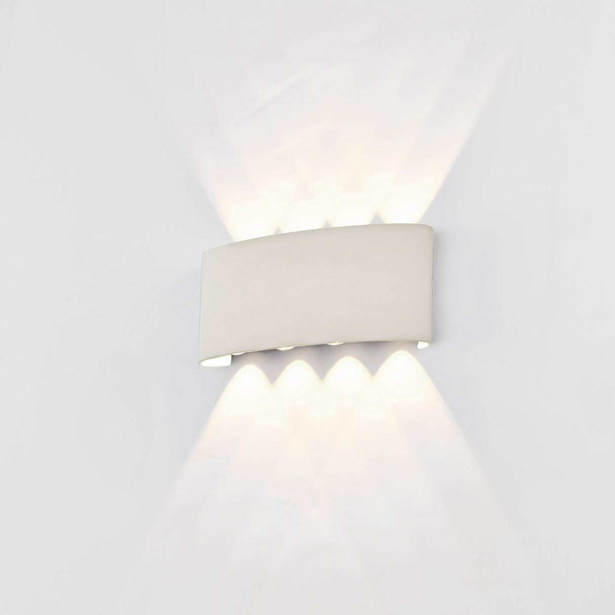 Arcs Outdoor LED Wall Light 8W 3000K - Sand White