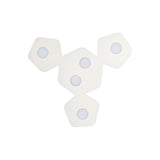 Area 5 Light Flush Ceiling Light - Sand White