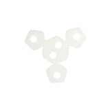 Area 5 Light Flush Ceiling Light - Sand White