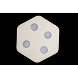Area 4 Light Flush Ceiling Light - Sand White