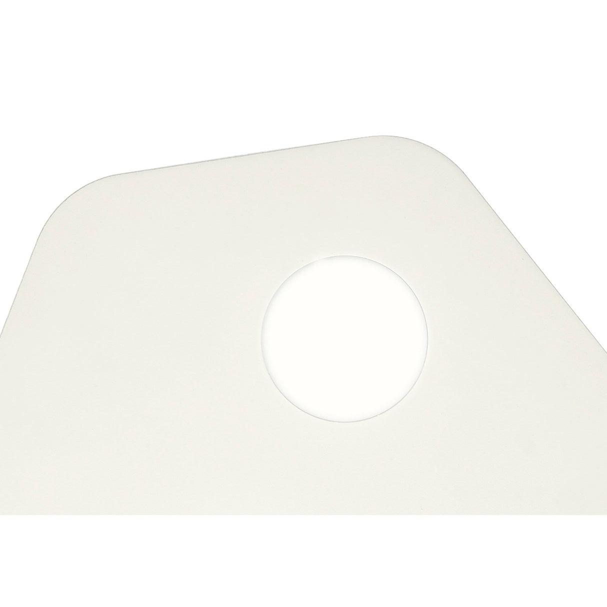 Area 2 Light Flush Ceiling Light - Sand White
