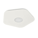 Area 1 Light Flush Ceiling Light - Sand White