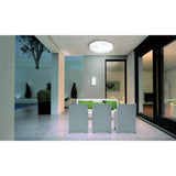 Arena Round LED Bathroom Ceiling/Wall Light - Matt White