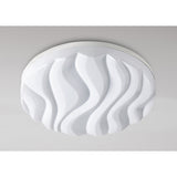 Arena Round Dimmable LED Bathroom Ceiling/Wall Light - White