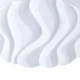 Arena Large Dimmable LED Bathroom Ceiling/Wall Light - White