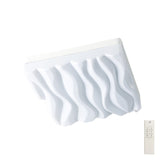 Arena Small Dimmable LED Bathroom Ceiling/Wall Light - White