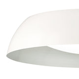 Argenta 5 Light Flush Ceiling Light - Matt White