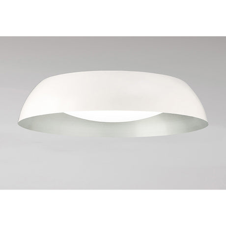 Argenta 5 Light Flush Ceiling Light - Matt White
