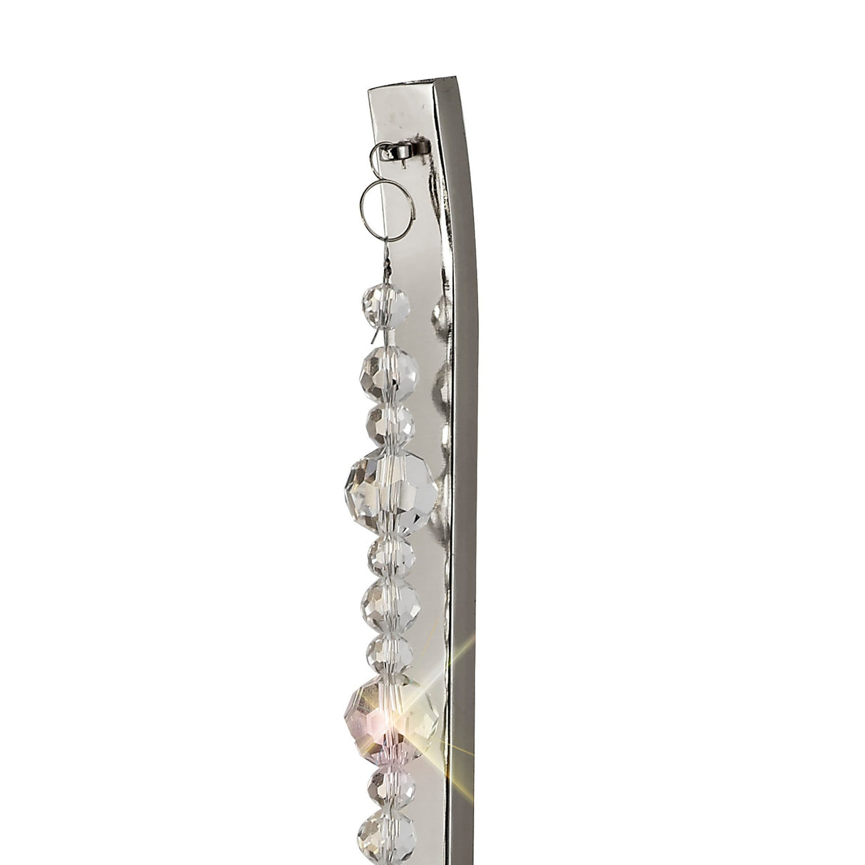 Armand 1 Light Crystal Wall Light - Polished Chrome