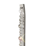 Armand 1 Light Crystal Wall Light - Polished Chrome