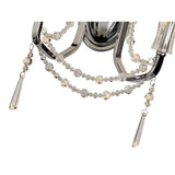 Armand 2 Light Crystal Wall Light - Polished Chrome