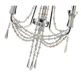 Armand 52cm 3 Light Crystal Chandelier - Polished Chrome